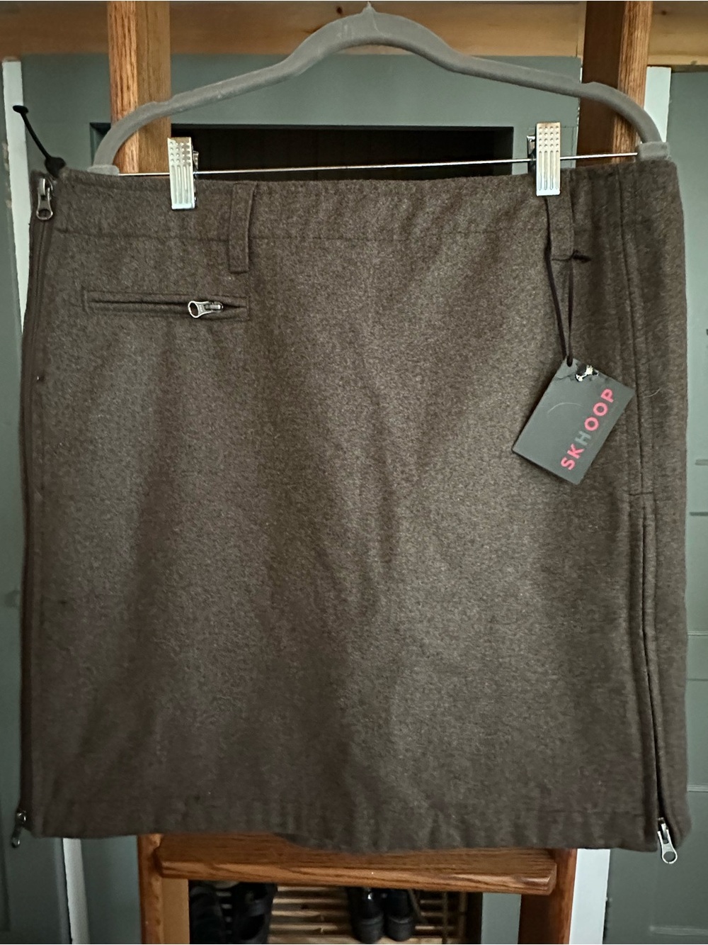 SKHOOP Ski Hike Wool Skirt Sweden XL, New